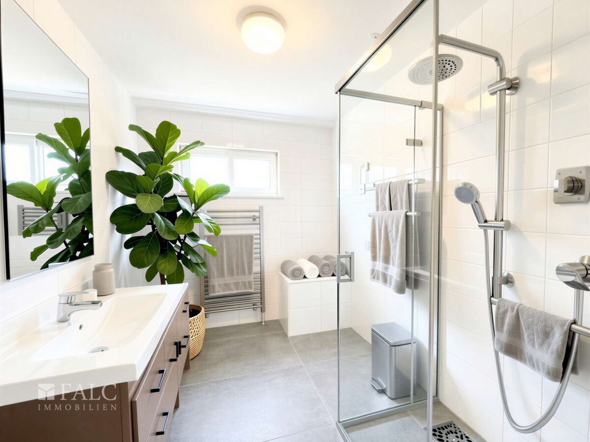 Badezimmer - gestaged