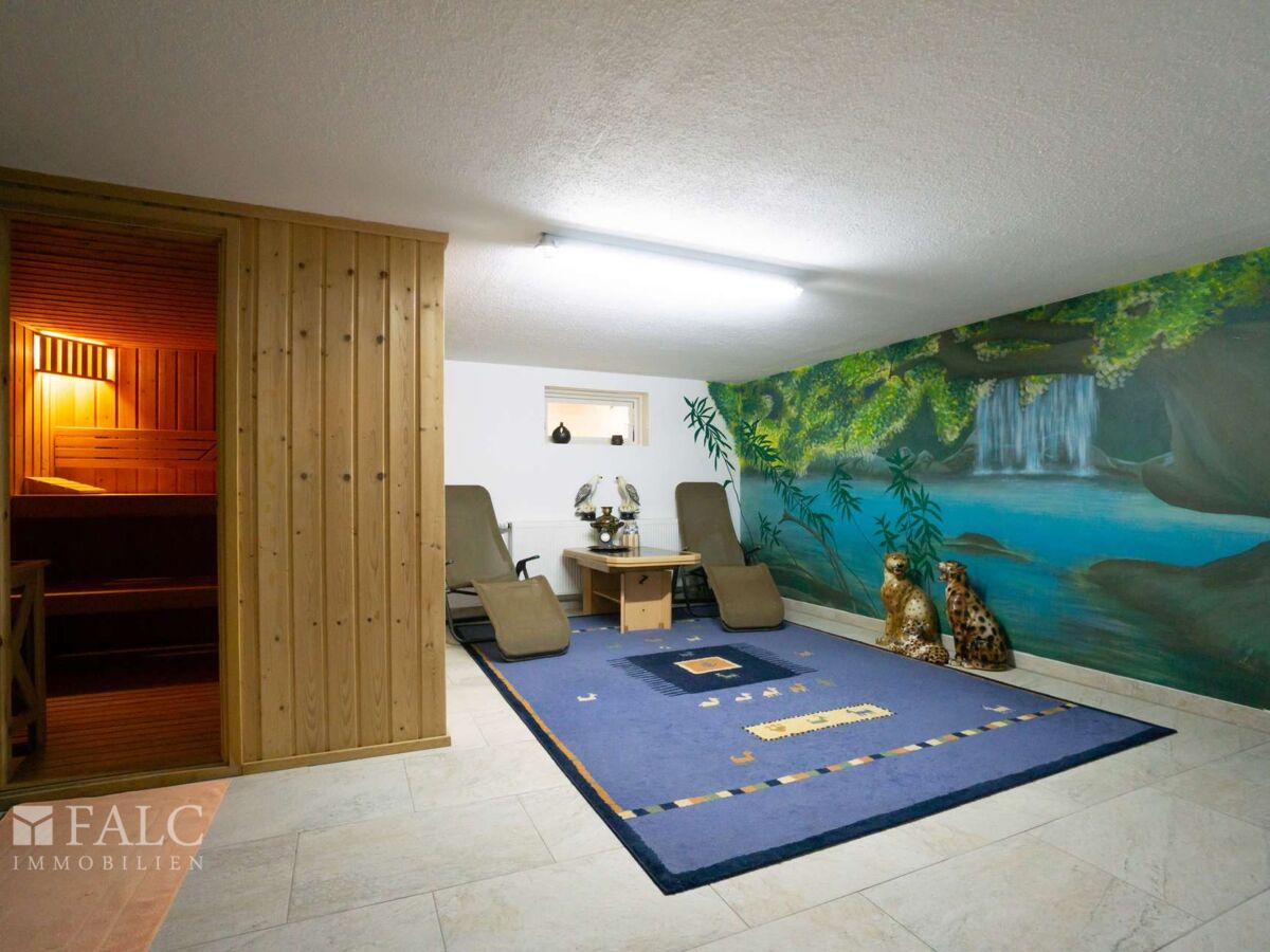 Sauna und Ruheraum