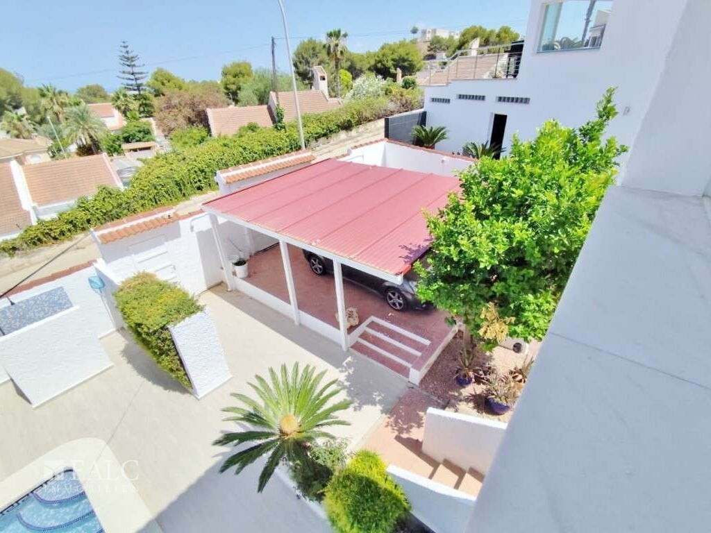 Carport von oben