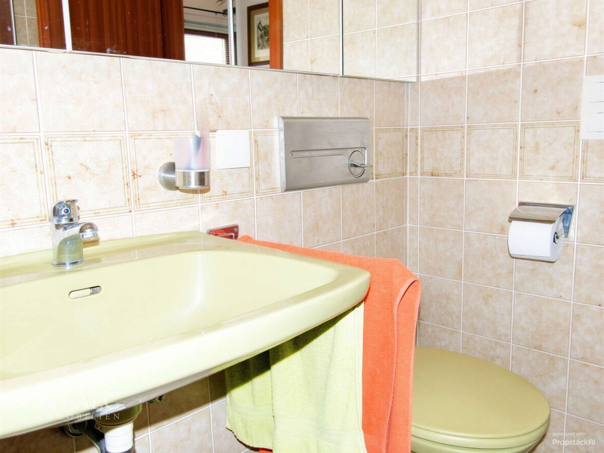 Badezimmer, KI bearbeitet