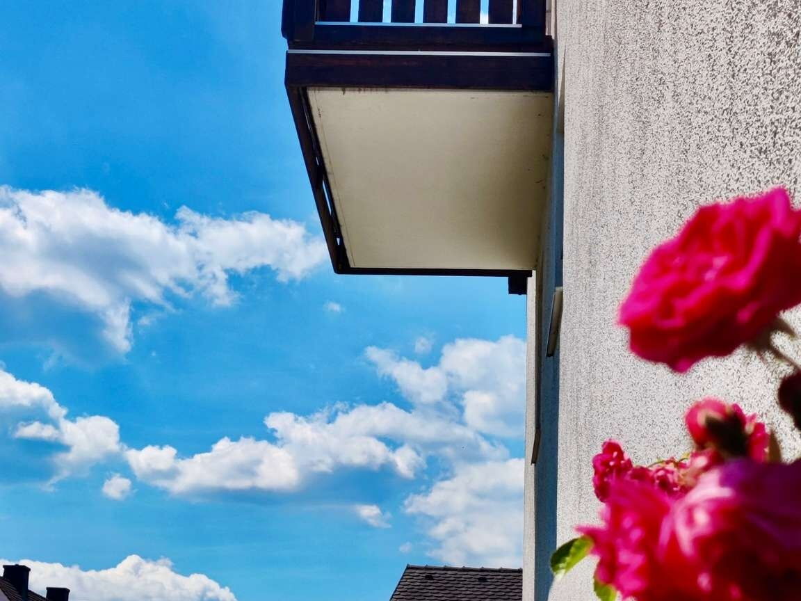 Renovierter Balkon