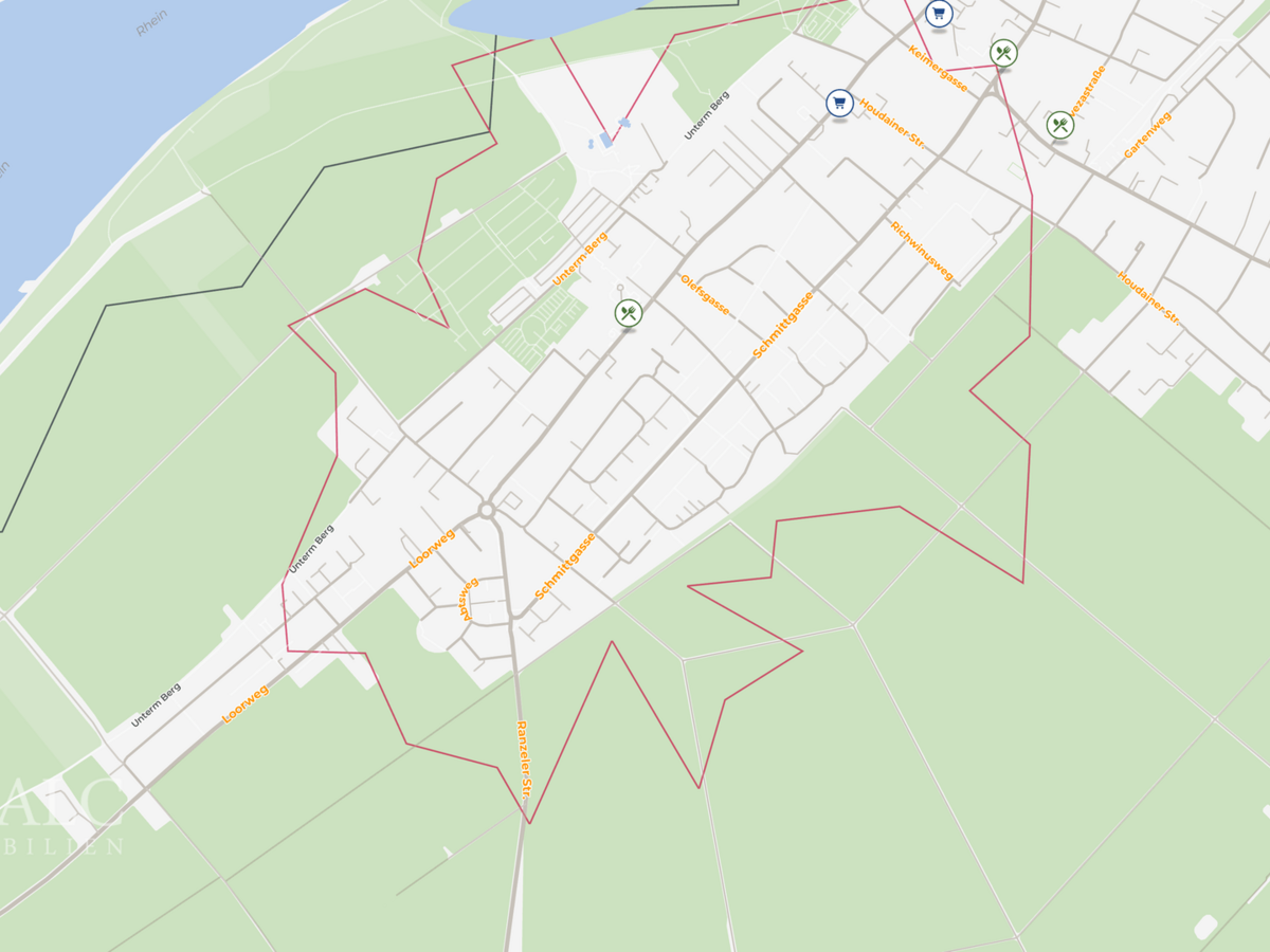 Lageplan (Mikro)