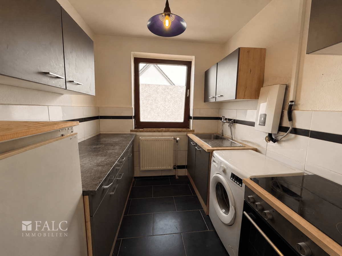 Wohnung 4 Küche (Raum digital leergeräumt)