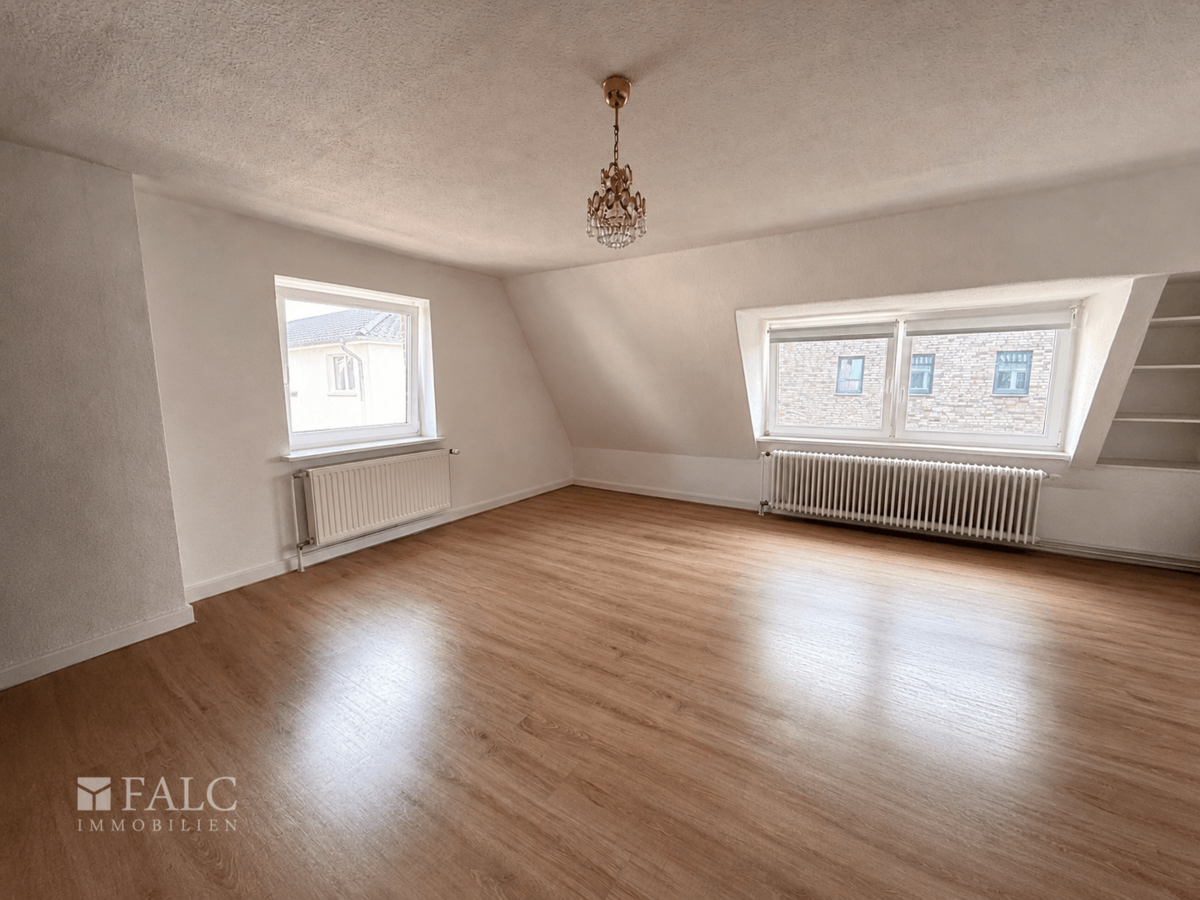 Wohnung 6 Wohnzimmer Bild 1 (Raum digital leergeräumt)