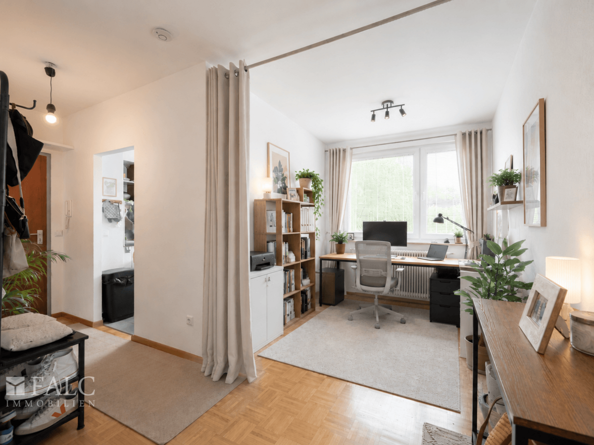 Diele - Einrichtungsbeispiel Arbeitszimmer