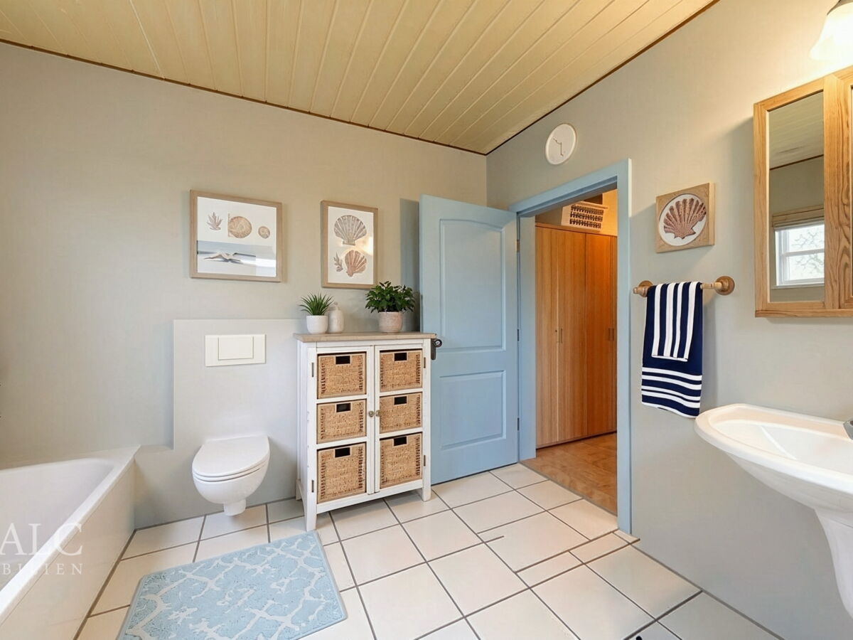 EG Badezimmer  - Badezimmer, Maritim - (KI generiert)