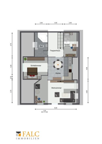 Grundriss Dachgeschoss