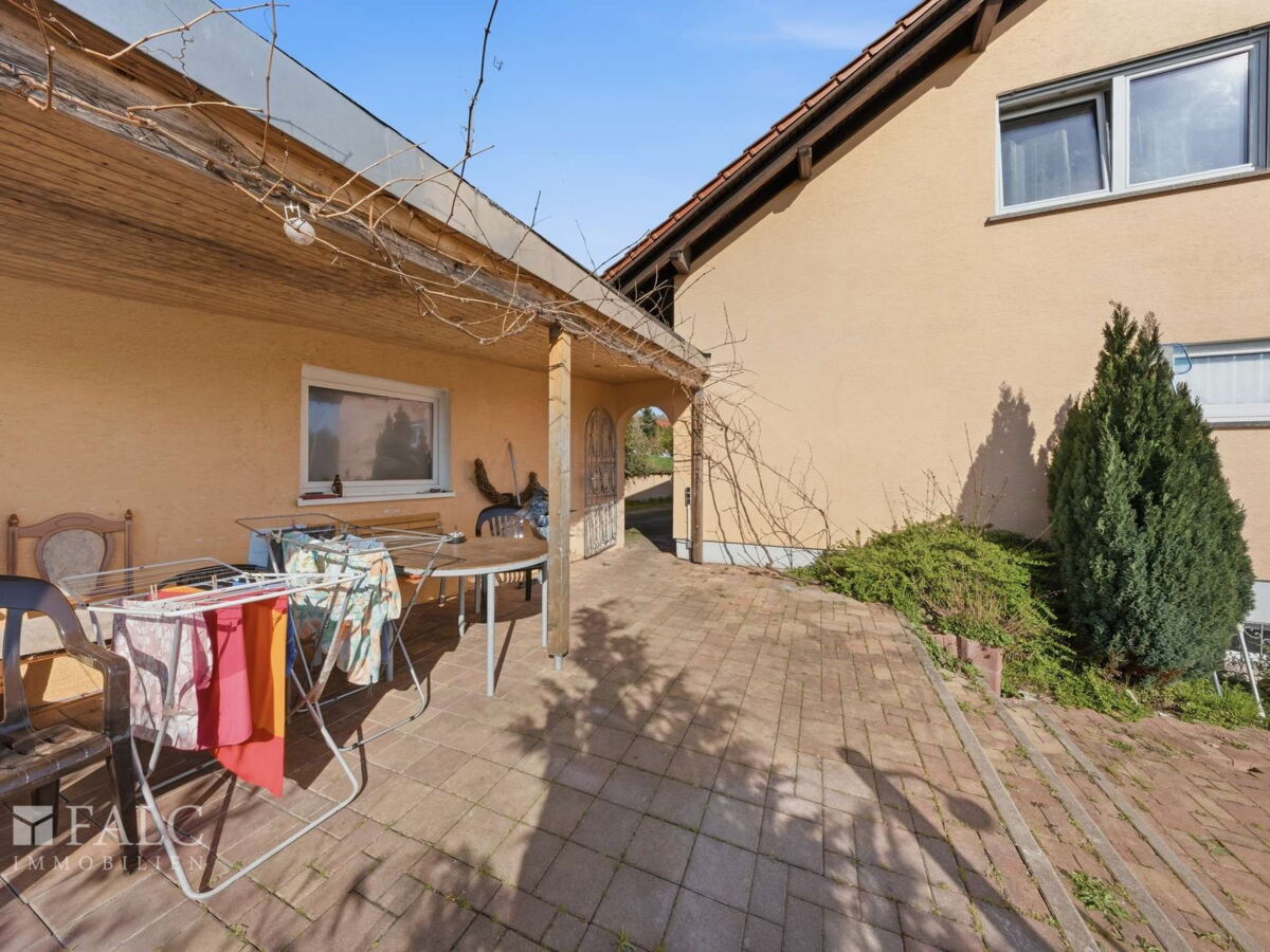 Terrasse am Pool