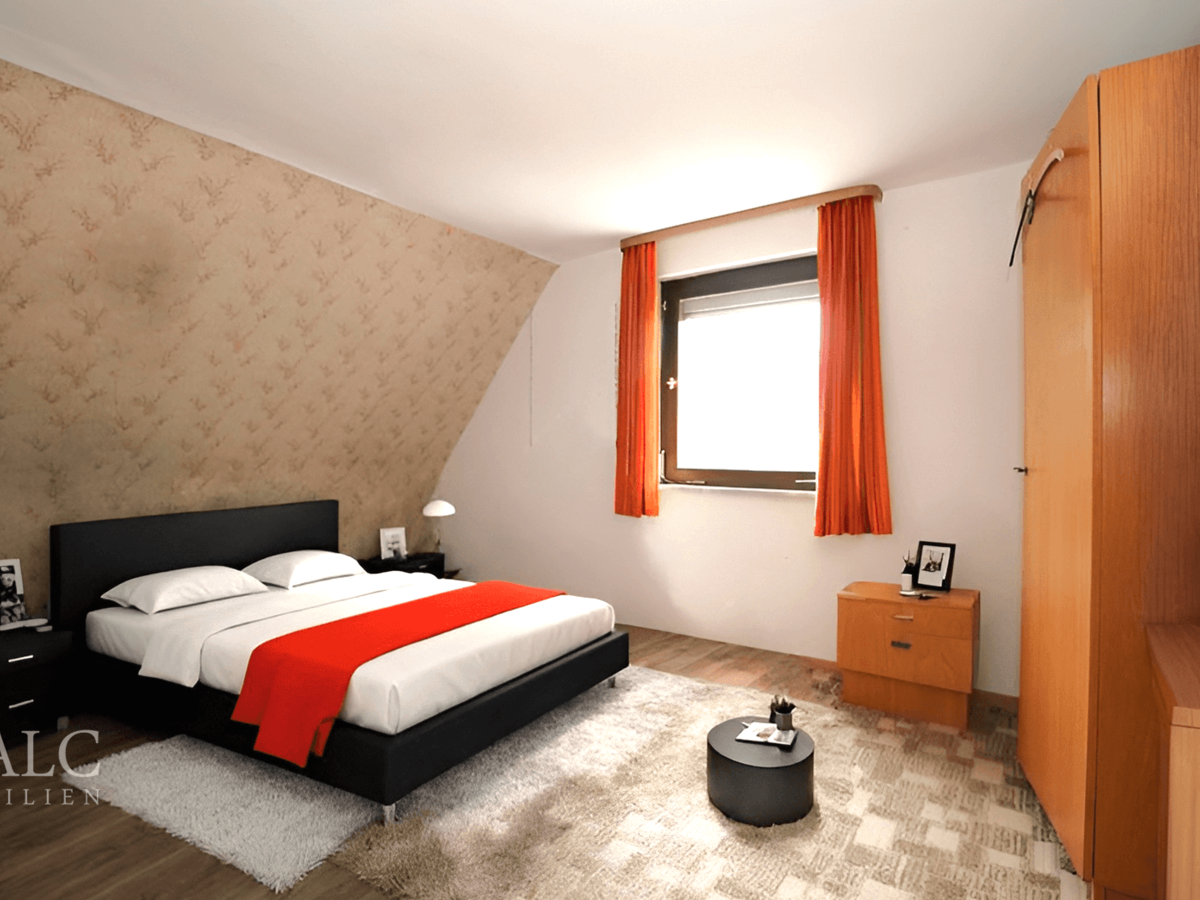 Schlafzimmer DG Vis.