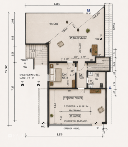 Grundriss DG