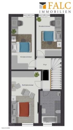 Grundriss Obergeschoss