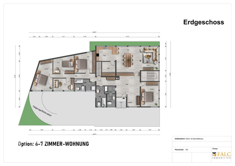 Option - 6-7 Zimmer Wohnung