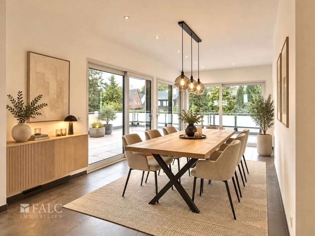 Esszimmer KI Home Staging