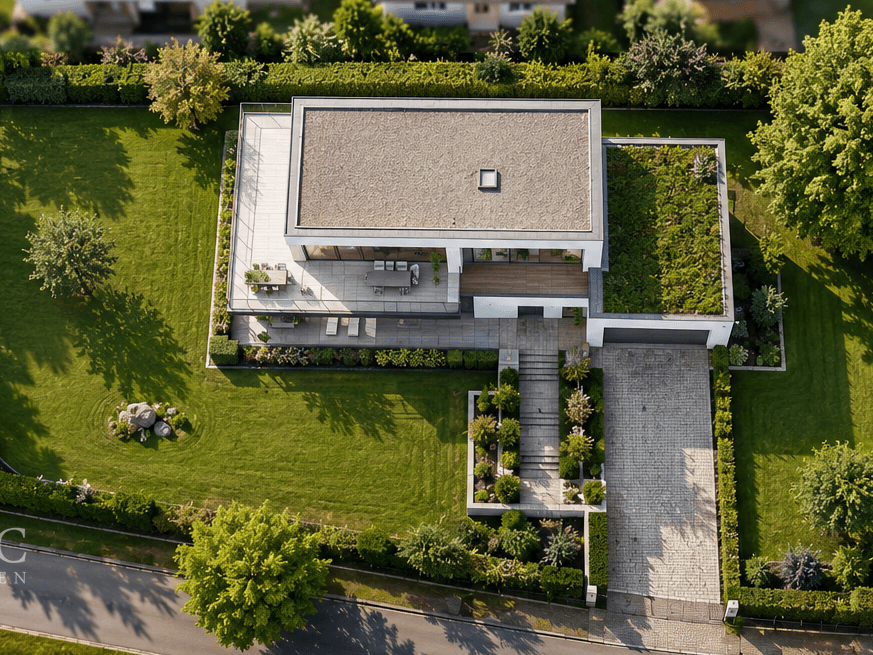 KI Visualisierung Neubau