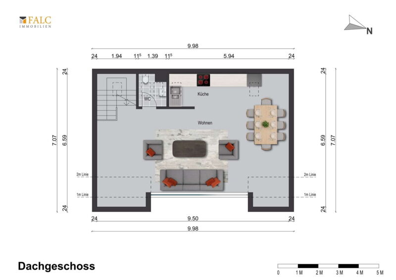 Grundriss Dachgeschoss