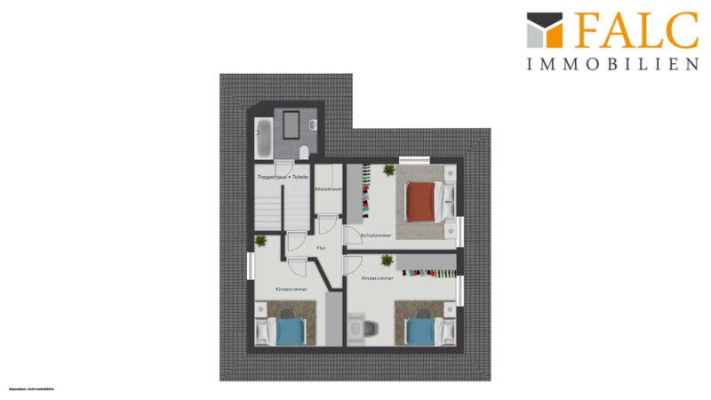 Grundriss Dachgeschoss