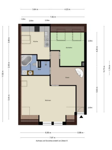 Grundriss 3. OG