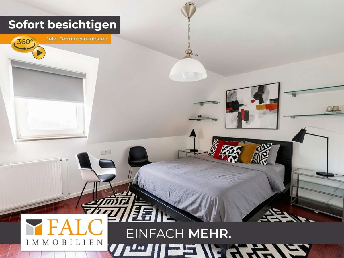 Schlafzimmer Obergeschoss (Einrichtungsvorschlag digital bearbeitet) 