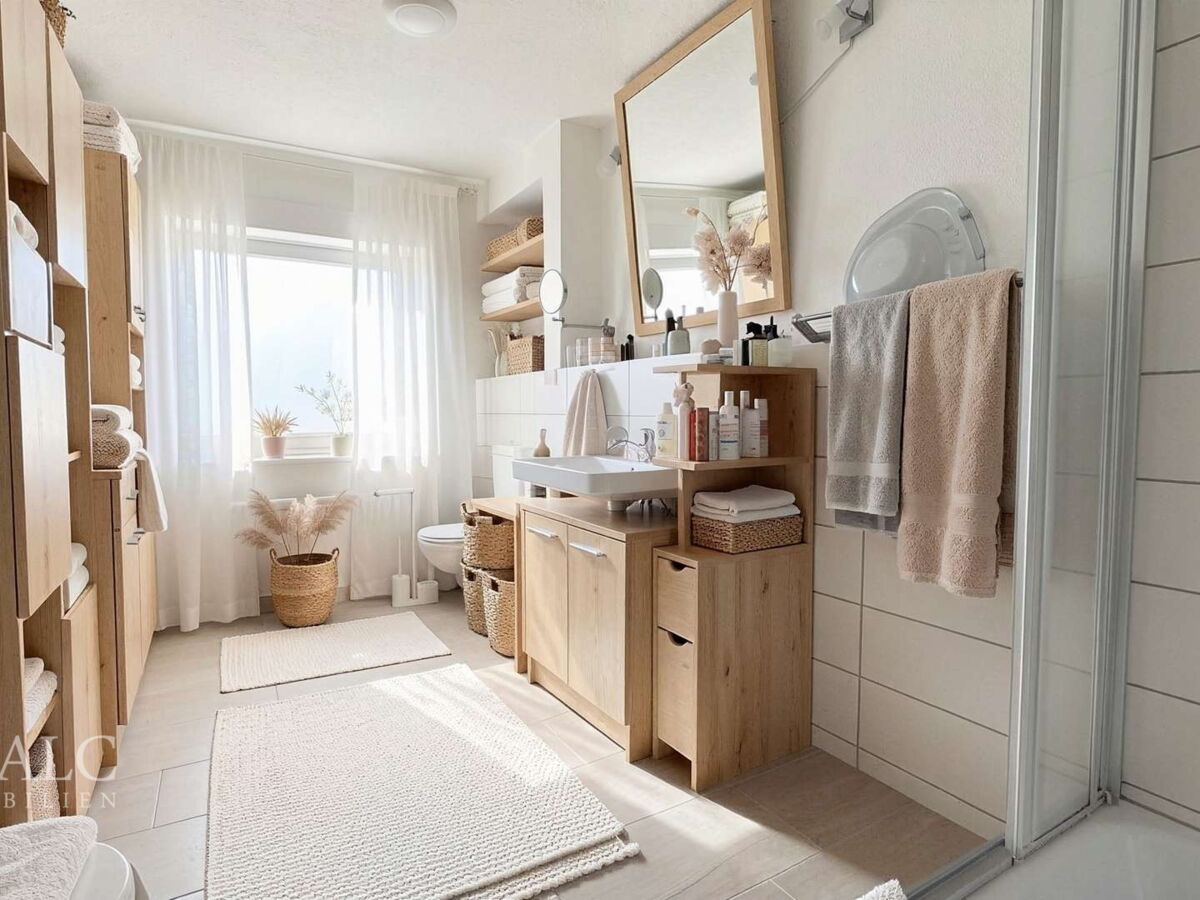 Badezimmer visualisiert