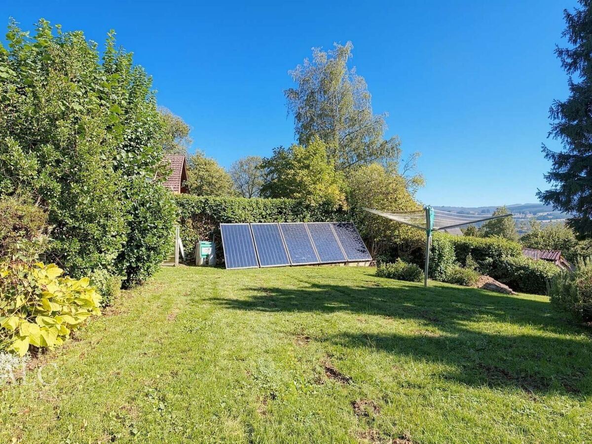 Garten mit Solarthermie