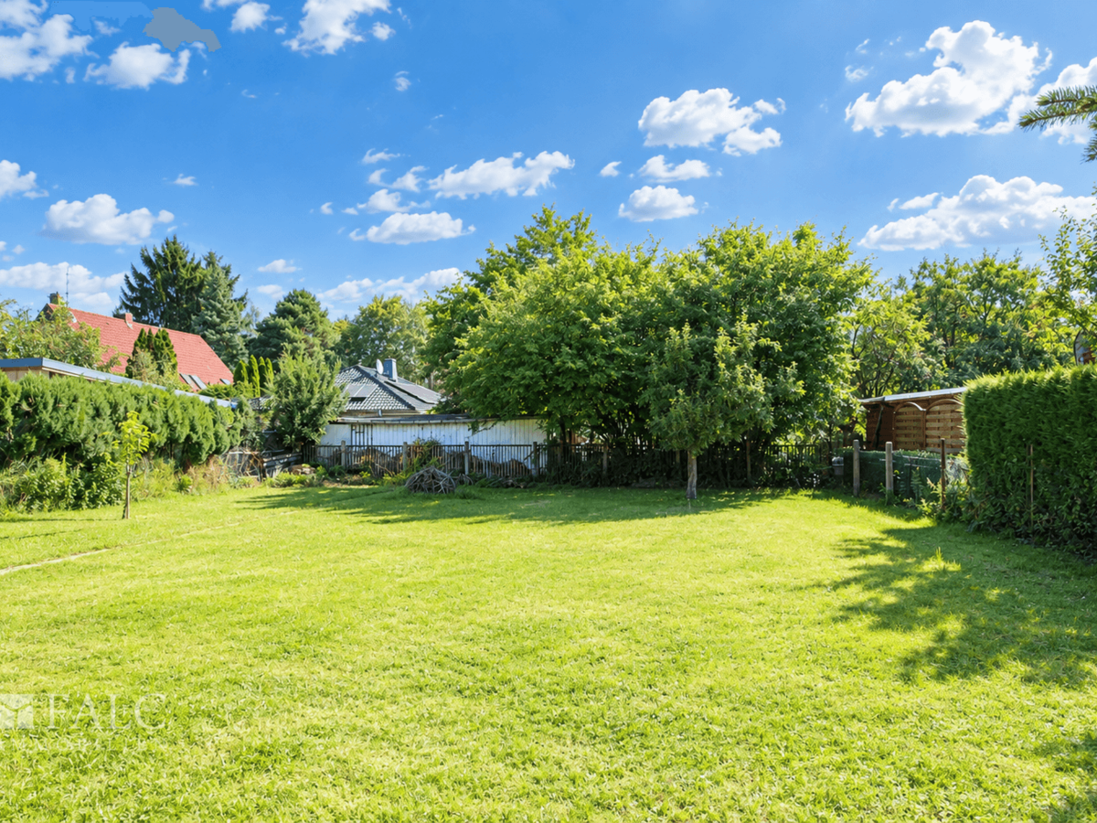 Garten hinten