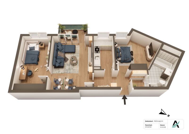 Grundriss 3D