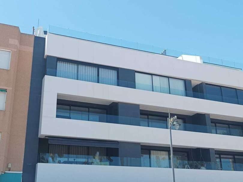 Blick zum Penthouse aus Sicht vom Mar Menor