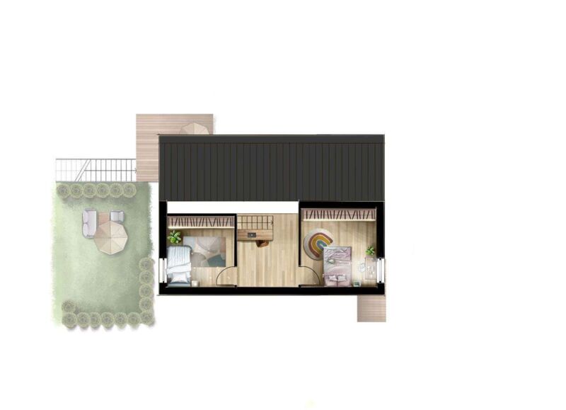 Grundriss Wohnung 2 
