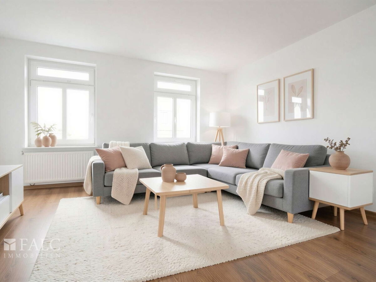 Wohnzimmer II Einrichtungsbeispiel - (KI generiert)