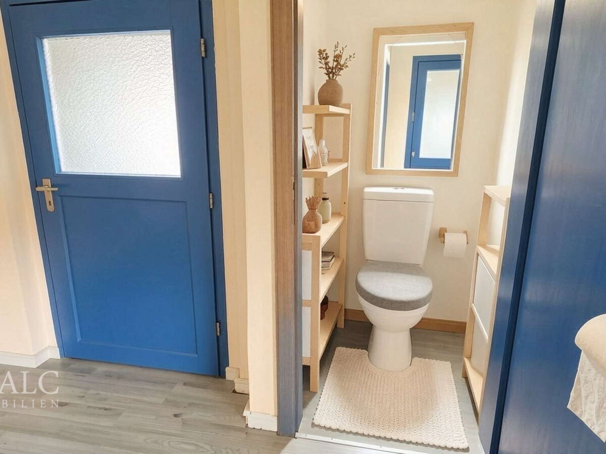 DG WC  - Badezimmer, Skandinavisch - (KI generiert)