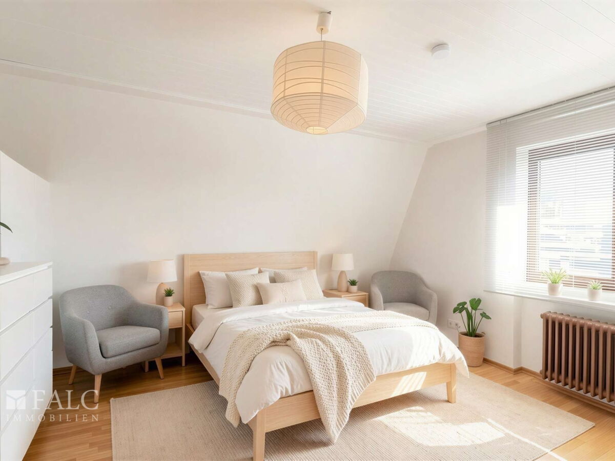 Schlafzimmer II OG - (Beispiel KI generiert)