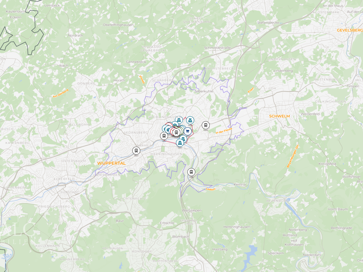Lageplan (Makro)