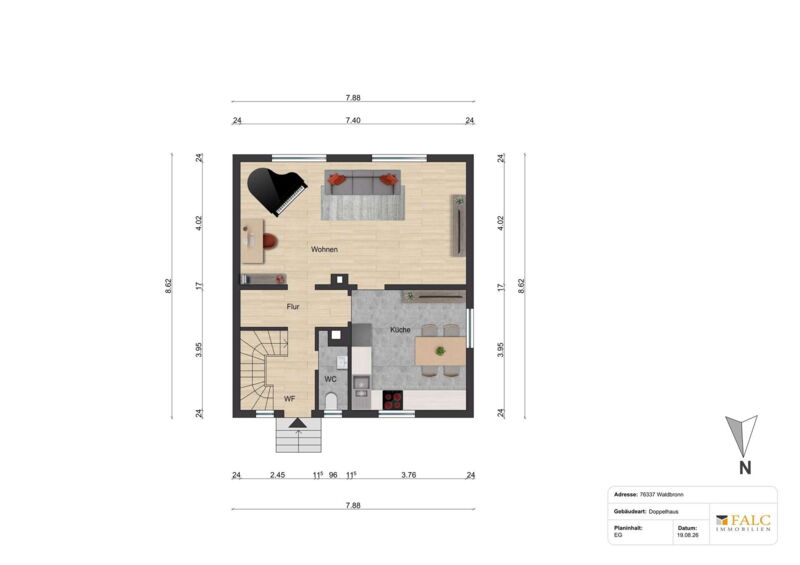 Grundriss Erdgeschoss