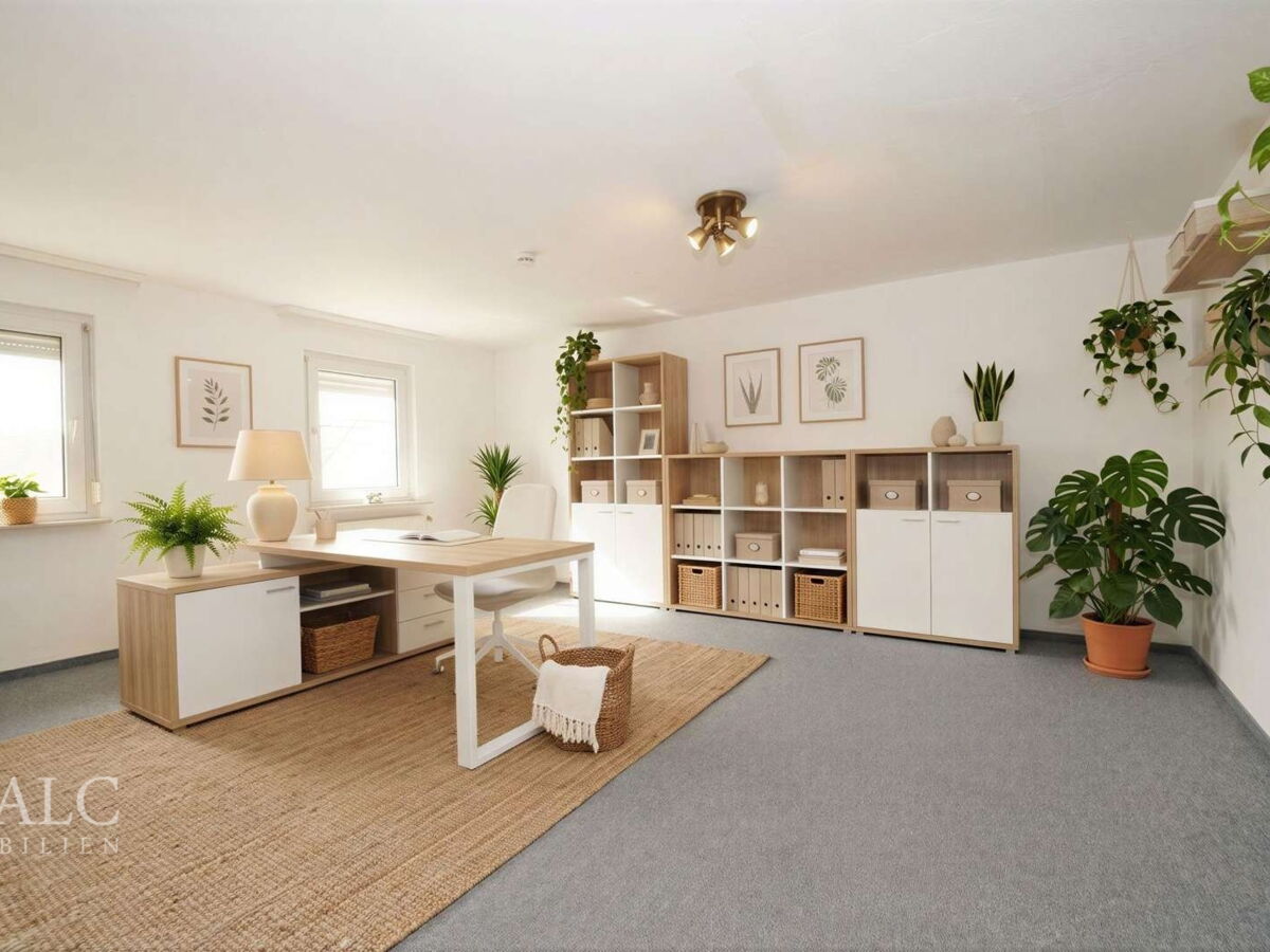 Ihr persönliches Home-Office (2. OG, visualisiert)