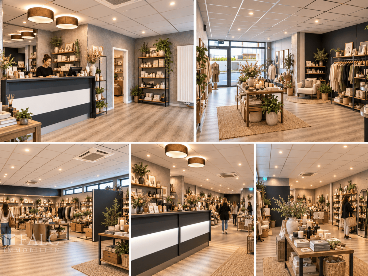 Mögliche Nutzung - Concept Store - KI generiert