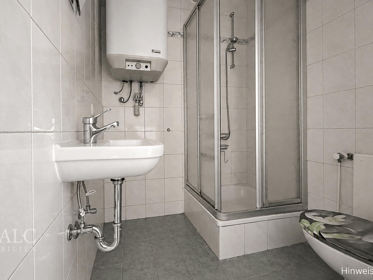 Badezimmer im Erdgeschoss