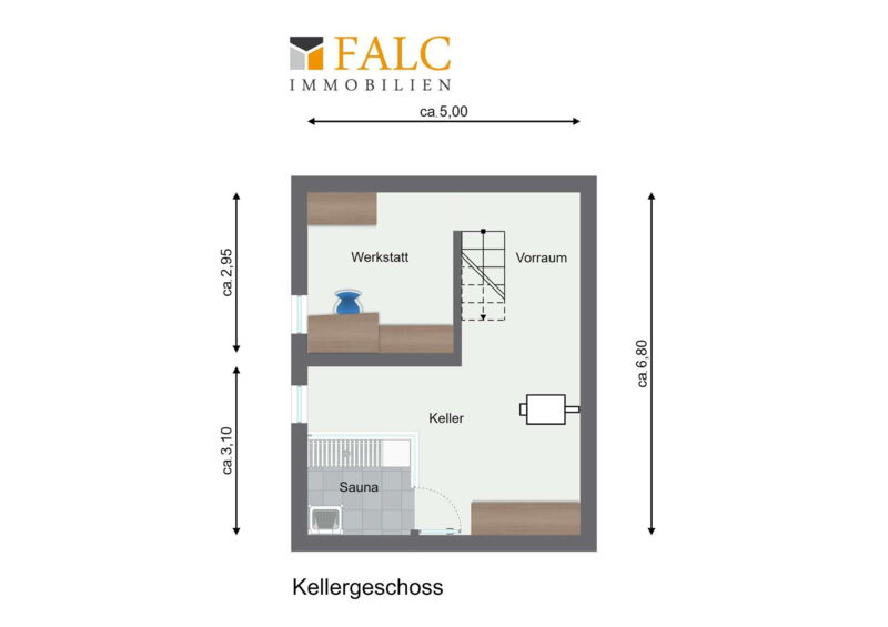 Grundriss Untergeschoss