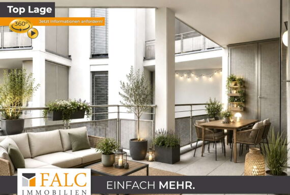 Balkon KI Home Staging