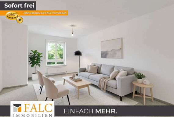 Wohnzimmer (KI möbiliert)