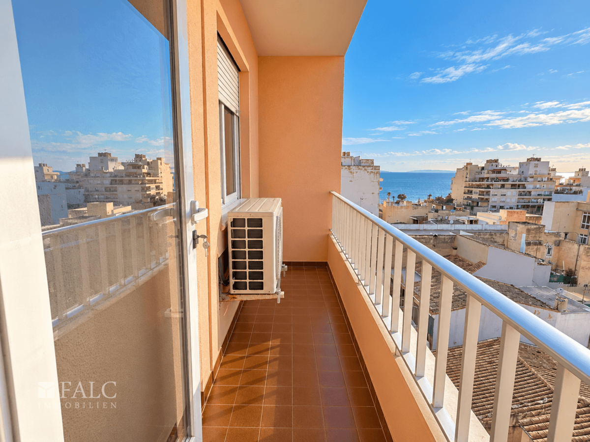 Balkon mit Meerblick 
