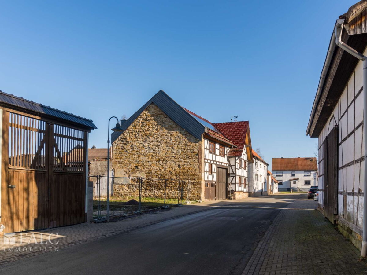 Ansicht von der Straße