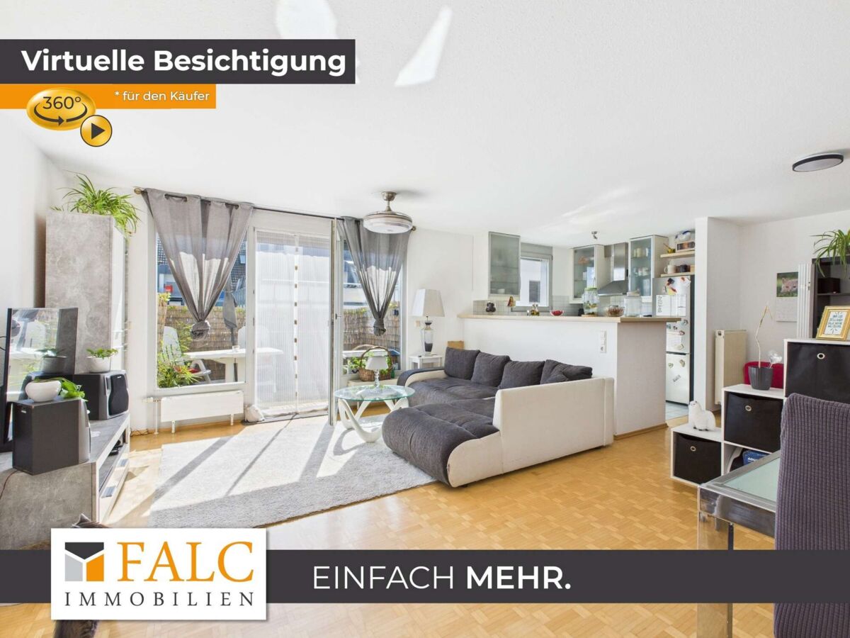 Wohnbereich mit Balkon