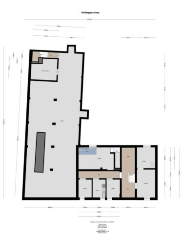 Grundriss Keller