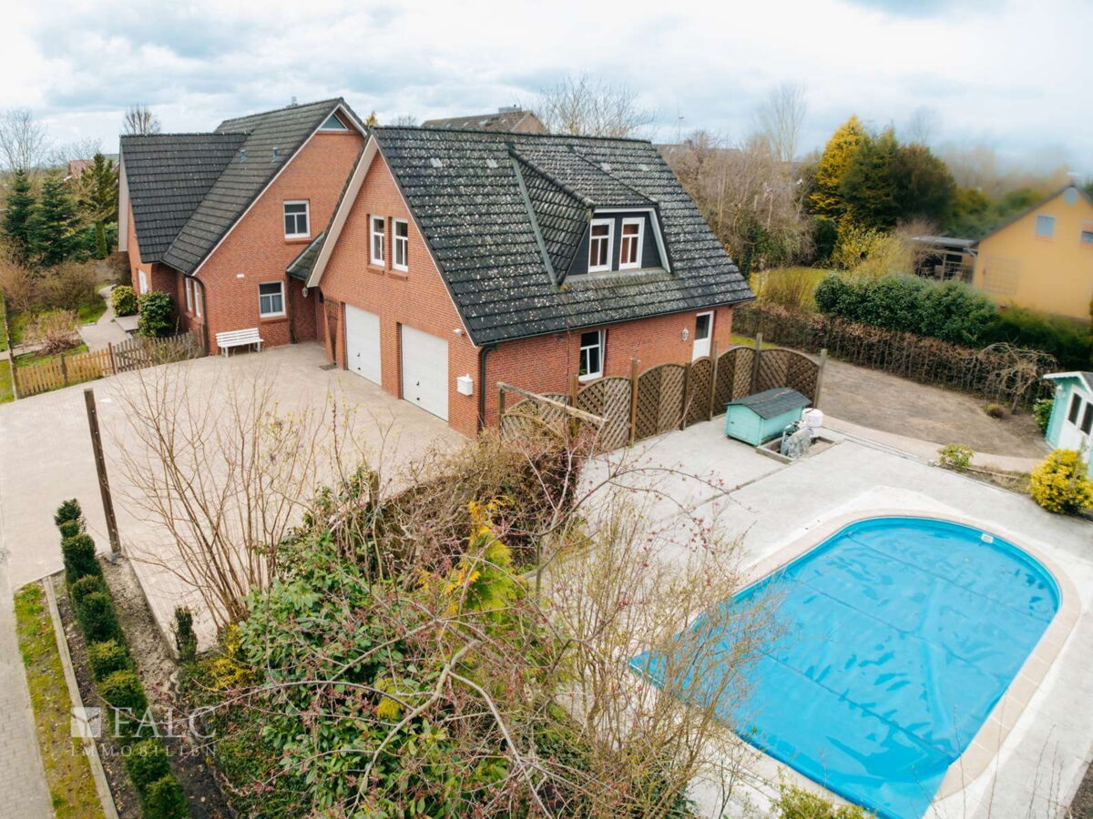 Blick auf den Pool