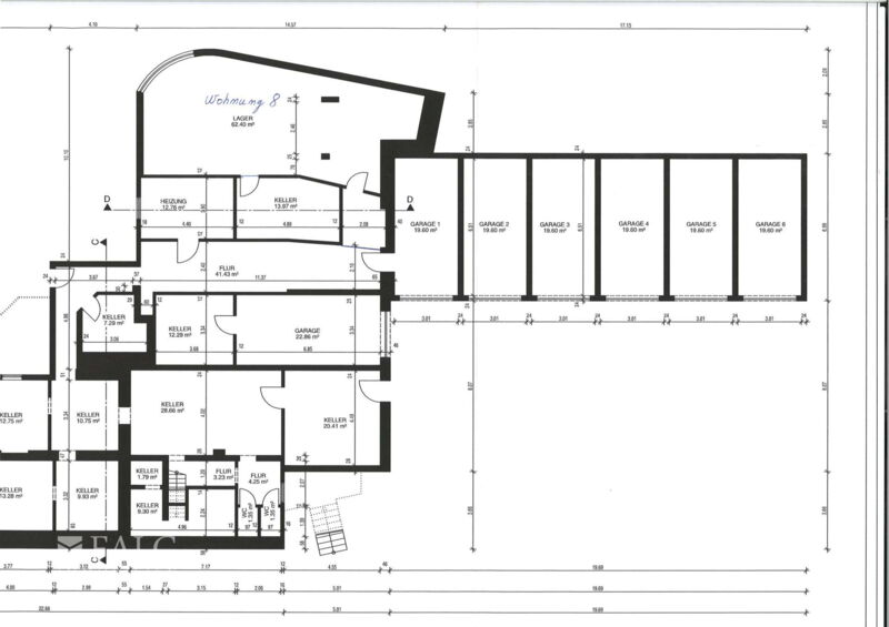 grundriss Garagen