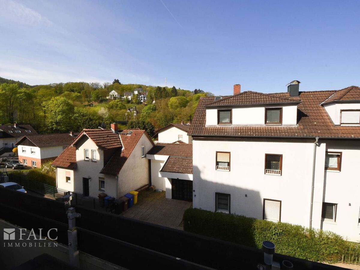 Blick vom Balkon
