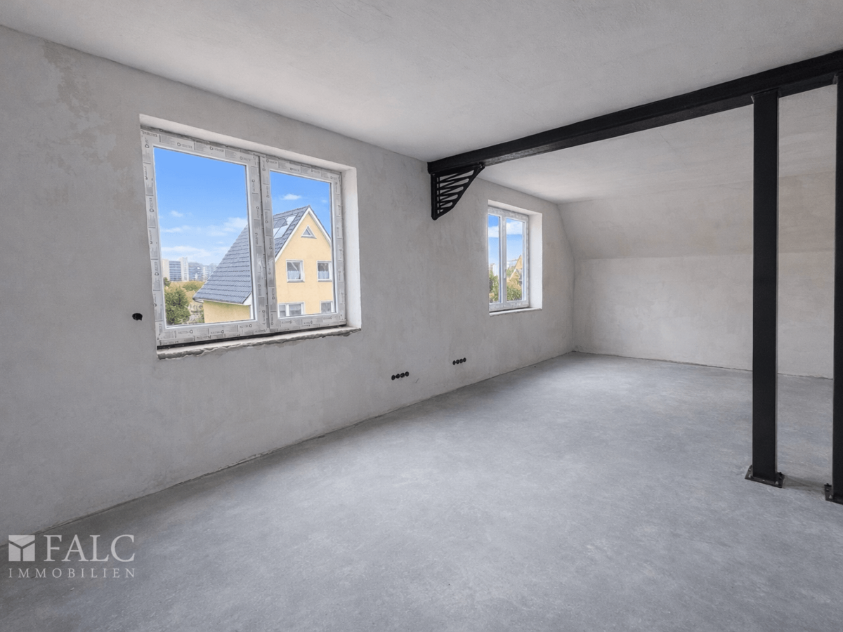 Blick in das Wohnzimmer im OG