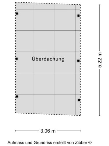 Grundriss-Carport