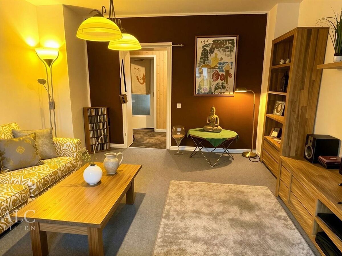 Wohnzimmer - (KI generiert)