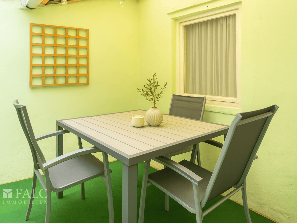 Homestaging Terrasse 